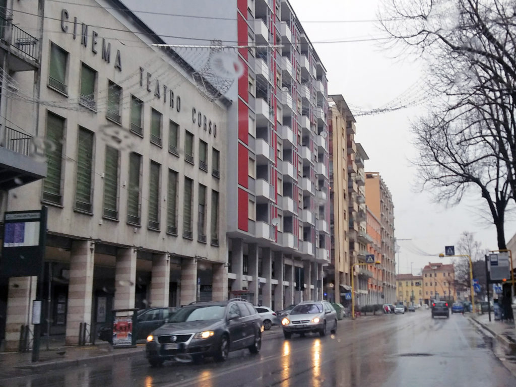 Mestre. Fermata bus ATVO - Venezia-Treviso aeroporto