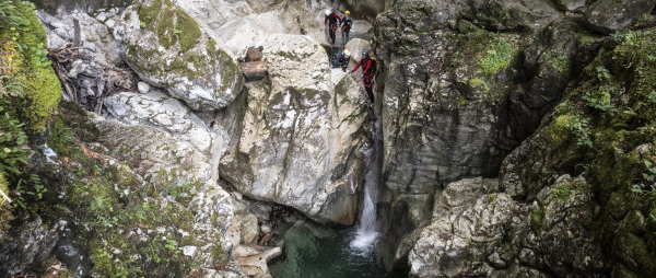 Val Noana Canyoning Veneto. foto CoD