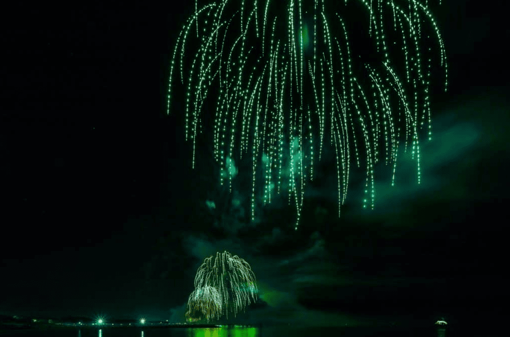 Beach on Fire. Салют Каваллино Трепорти