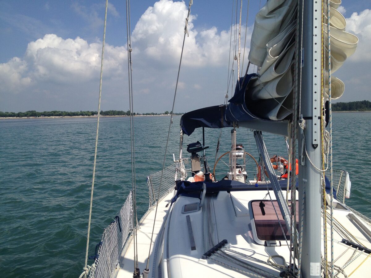 venice sailboat italy