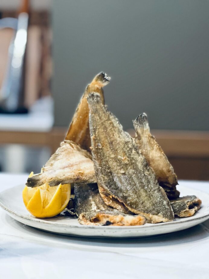 cooking course in venice fish dish