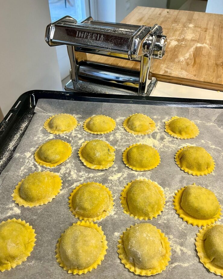 cooking course in venice ravioli pasta
