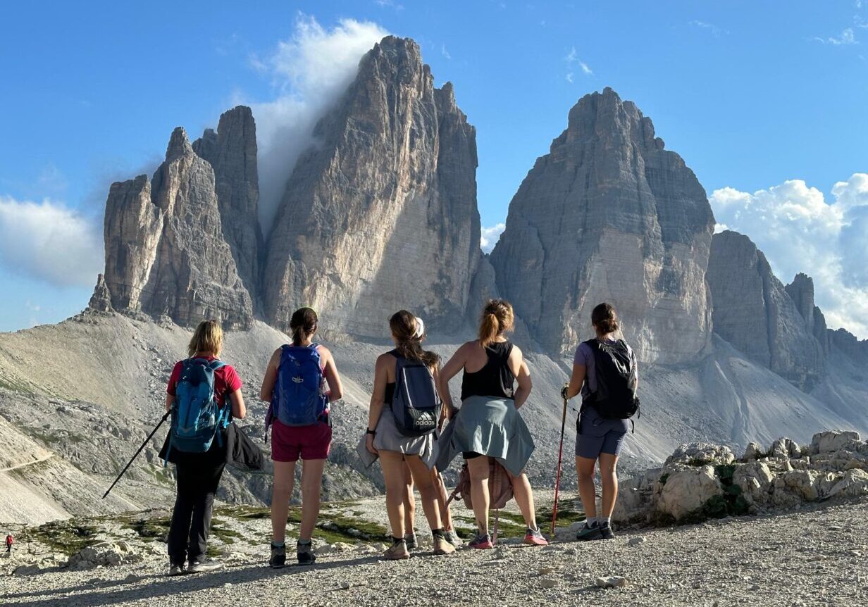 Hiking Three Peaks Lavaredo