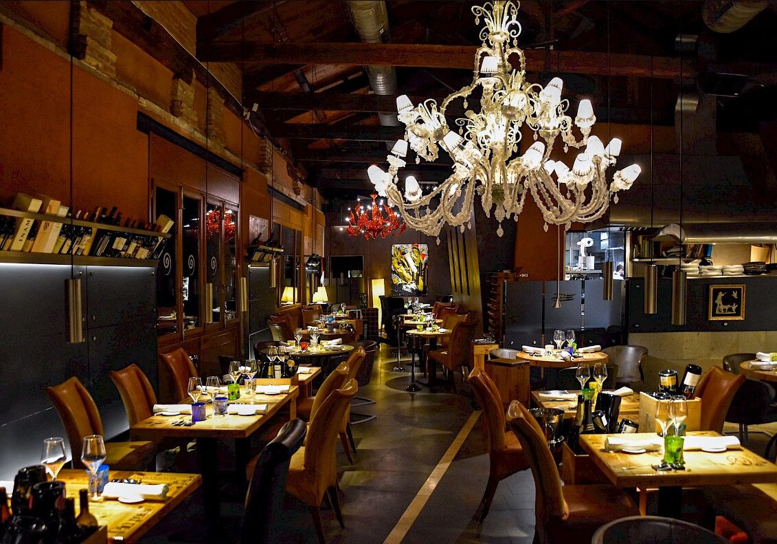 Interno tavoli Algiubagiò Venezia fotoAG