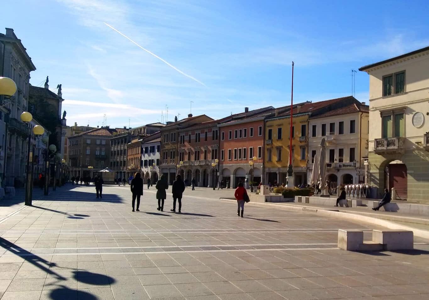 Mestre. La piazza principale Erminio Ferretto