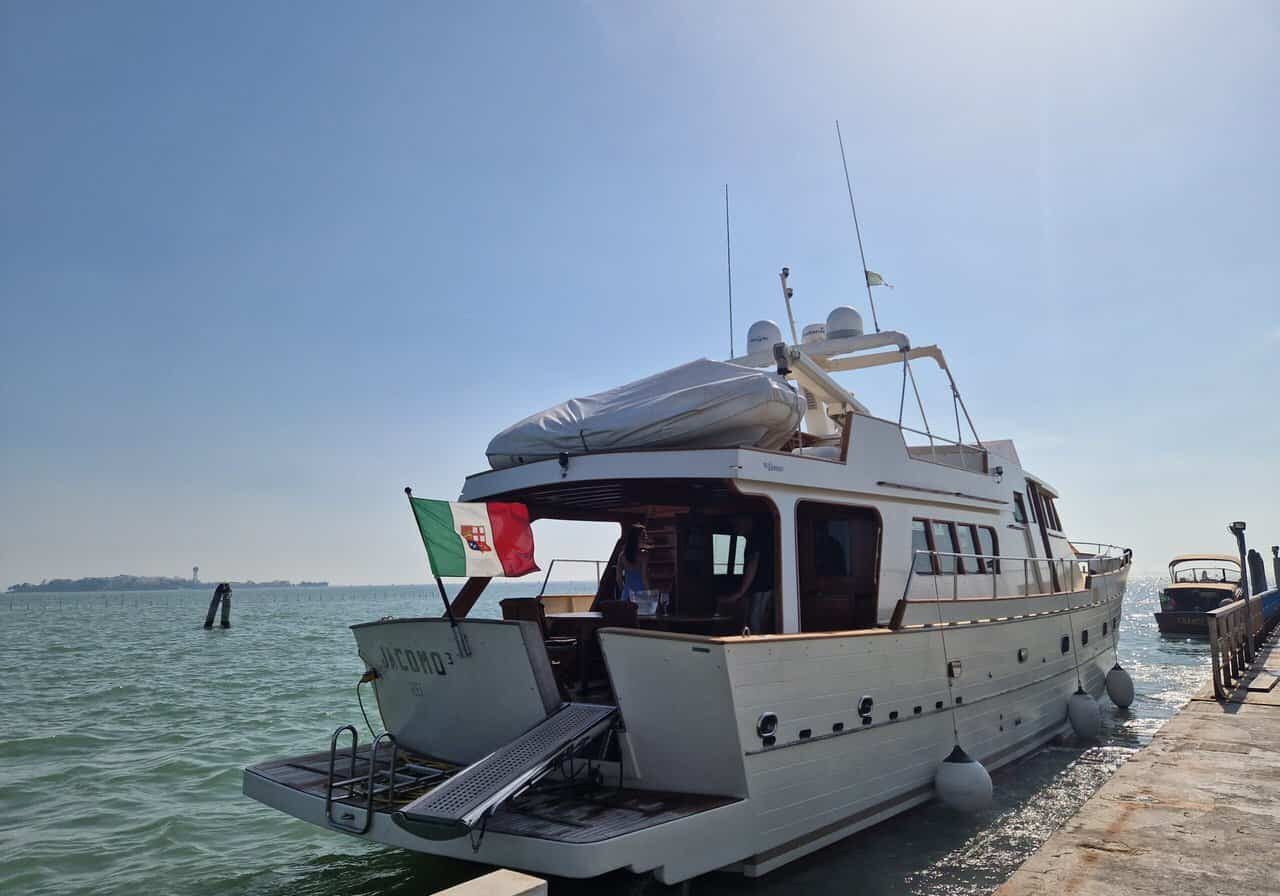 Rental yacht Giacomo Venice VivoVenetia