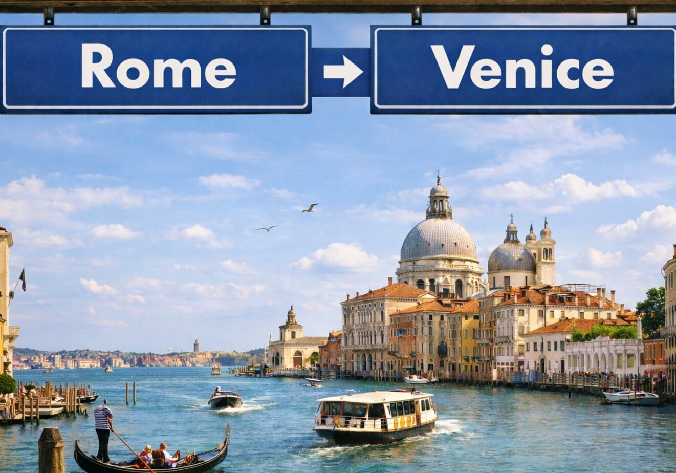 Rome to Venice day trip