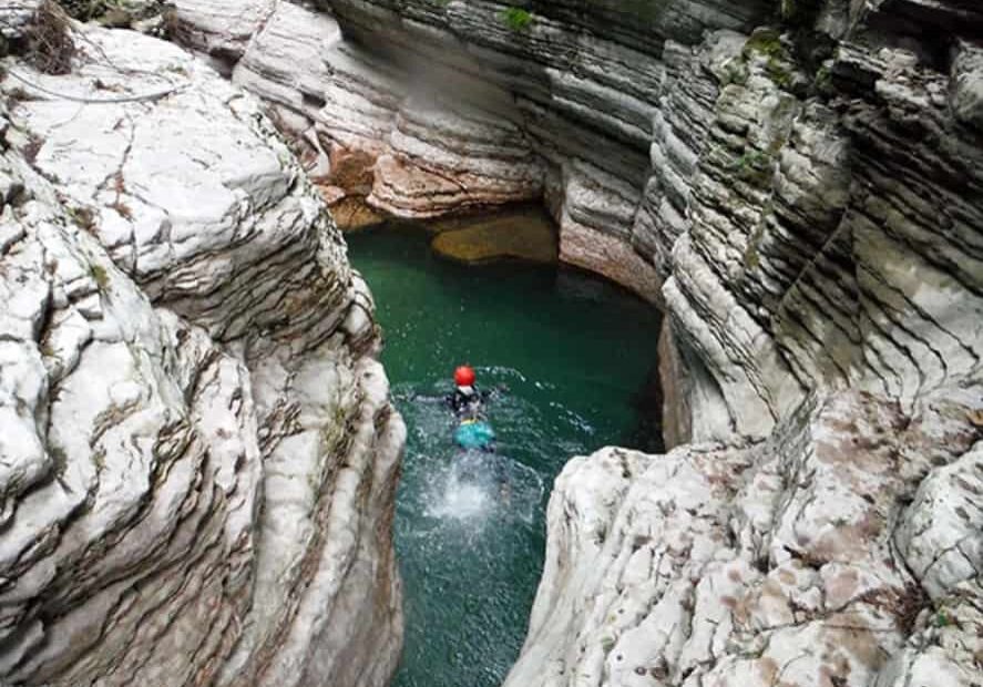 Val Noana canyoning foto DG
