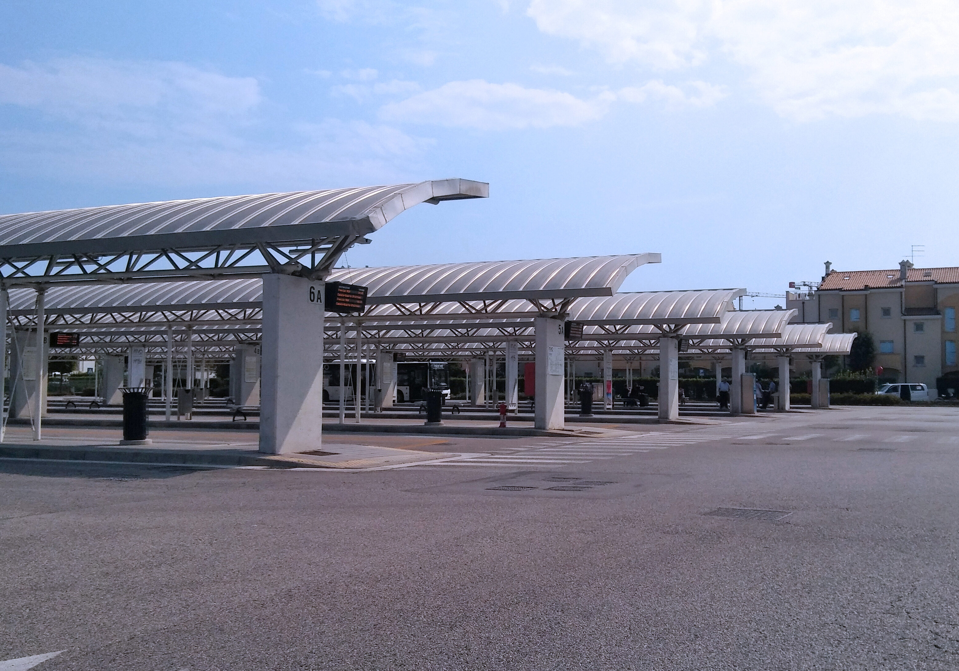Stazione di bus a Jesolo per aeroporto Marco Polo