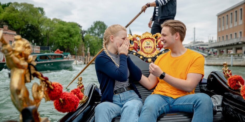 proposta matrimonio gondola Venezia 