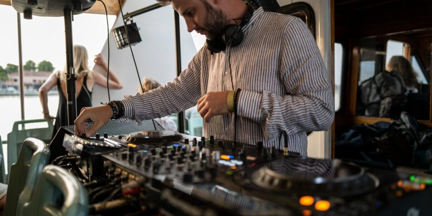 redentore in barca dj photoVV